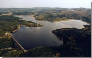 Fláje water reservoir