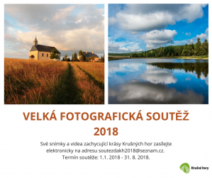 Velká fotografická a video soutěž 2018 s Destinační agenturou Krušné hory o.p.s.