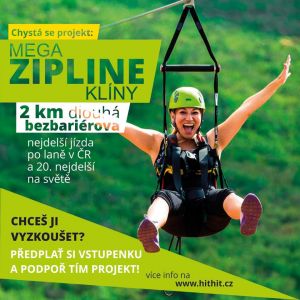 KLÍNY PRACUJÍ NA NOVÉM PROJEKTU - MEGA ZIPLINE DRÁHA BUDE DALŠÍM TAHÁKEM PRO MILOVNÍKY ZÁŽITKŮ A ADRENALINOVÝCH SPORTŮ