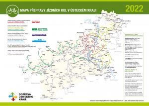 MAPA PŘEPRAVY JÍZDNÍCH KOL