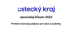 PŘEHLED NÁSTROJŮ PODPORY PRO OBCE A PODNIKY – BŘEZEN 2023