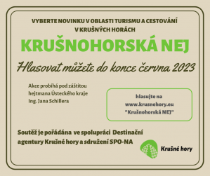 HLASUJTE V SOUTĚŽI „KRUŠNOHORSKÁ NEJ“ HLASUJTE V SOUTĚŽI „KRUŠNOHORSKÁ NEJ“