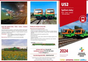 SPĚŠNÉ VLAKY U52 - 2024