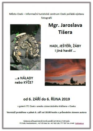 Výstava fotografií Jaroslava Tišera