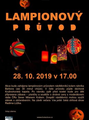 LAMPIÓNOVÝ PRŮVOD 28. 10. 2019