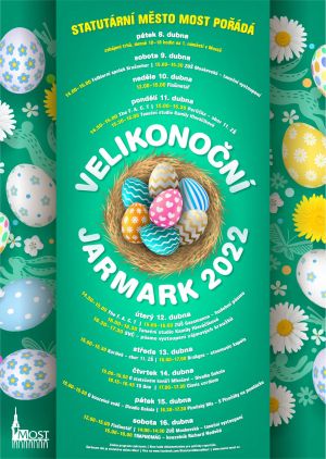 VELIKONOČNÍ JARMARK MOST 8.-16.4.2022