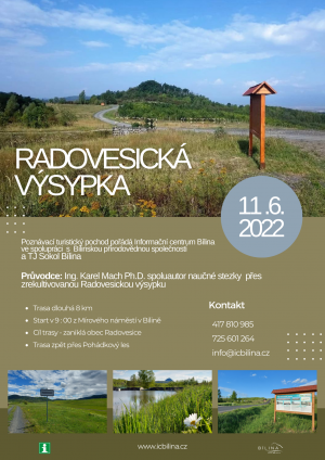 POCHOD PŘES RADOVESICKOU VÝSYPKU 11.6.2022