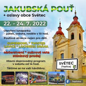 JAKUBSKÁ POUŤ & OSLAVY OBCE SVĚTEC