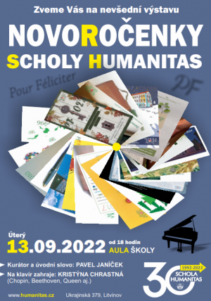 NOVOROČENKY SCHOLY HUMANITAS 13.9.-13.10.2022
