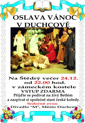 OSLAVA VÁNOC S DIVADLEM „M“, 24. 12. 2022