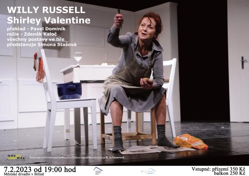 SHIRLEY VALENTINE 7. 2. 2023 Krušné hory