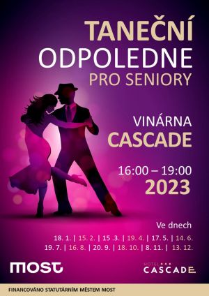 TANEČNÍ ODPOLEDNE PRO SENIORY 2023