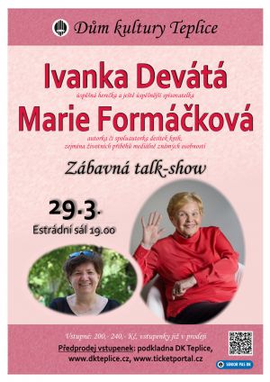 IVANKA DEVÁTÁ A MARIE FORMÁČKOVÁ 29. 3. 2023
