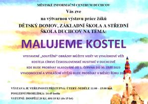 MALUJEME KOSTEL, 1. 6. - 30. 9. 2023