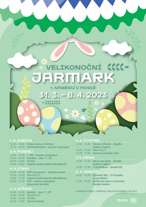 VELIKONOČNÍ JARMARK MOST 31. 3. - 8. 4. 2023