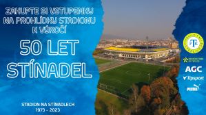 PROHLÍDKY STADIONU K VÝROČÍ 50 LET NA STÍNADLECH 8. A 9. 5. 2023