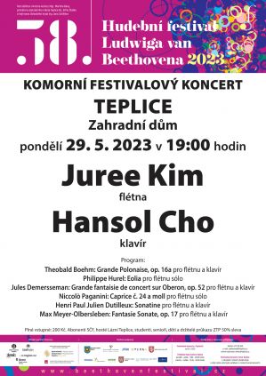 58. ROČNÍK HUDEBNÍHO FESTIVALU LUDWIGA VAN BEETHOVENA 2023