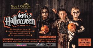 VELKÝ DĚTSKÝ HALLOWEEN 29. 10. 2023