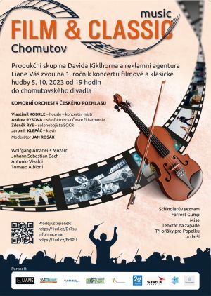 FILM & CLASSIC MUSIC CHOMUTOV 5. 10. 2023