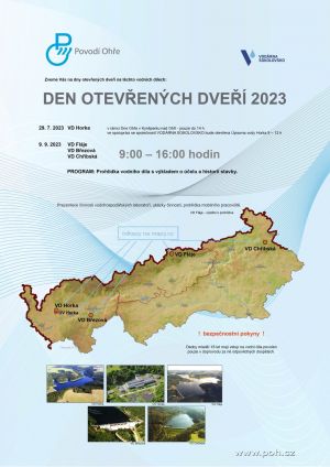 DEN OTEVŘENÝCH DVEŘÍ - VODNÍ DÍLO FLÁJE 9. 9. 2023