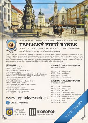 TEPLICKÝ PIVNÍ RYNEK 8. - 9. 9. 2023