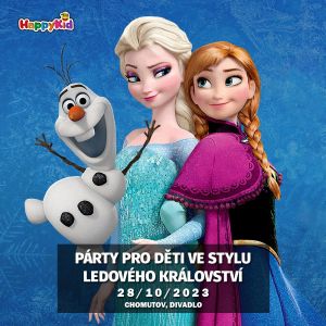 PÁRTY PRO DĚTI VE STYLU LEDOVÉHO KRÁLOVSTVÍ 28. 10. 2023