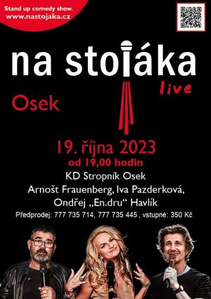 NA STOJÁKA 19. 10. 2023