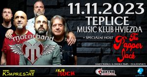MOTORBAND + THE PAPPER JACK 11. 11. 2023