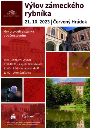 VÝLOV ZÁMECKÉHO RYBNÍKA 21. 10. 2023