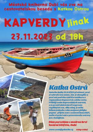 KAPVERDY JINAK - CESTOVATELSKÁ BESEDA S KATKOU OSTROU 23. 11. 2023