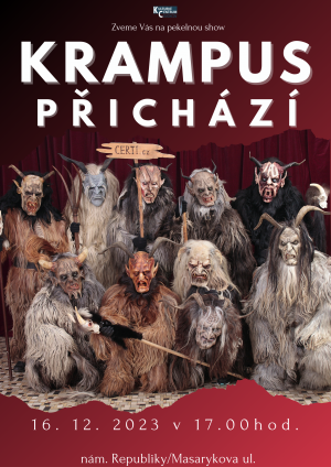 KRAMPUS PŘICHÁZÍ, 16. 12. 2023