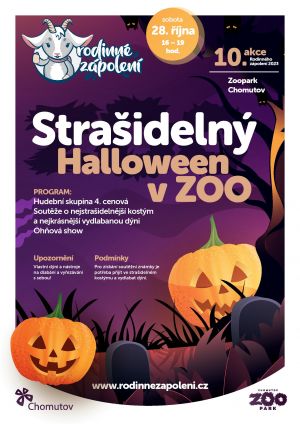 STRAŠIDELNÝ HALLOWEEN V ZOOPARKU 28. 10. 2023