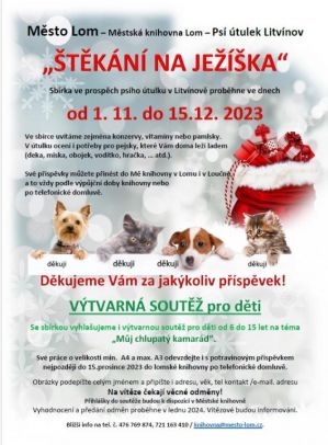 ŠTĚKÁNÍ NA JEŽÍŠKA 1. 11. - 15. 12. 2023