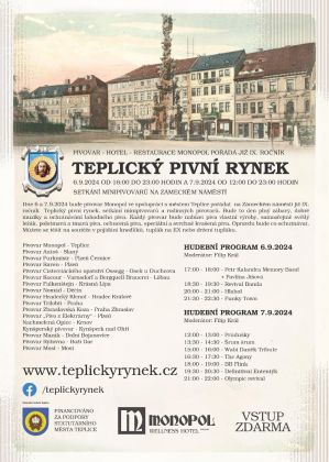 TEPLICKÝ PIVNÍ RYNEK 6. - 7. 9. 2024