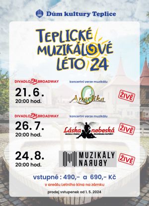 MUZIKÁL NARUBY 24. 8. 2024