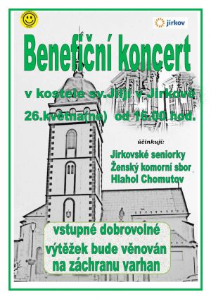 BENEFIČNÍ KONCERT 26. 5. 2024