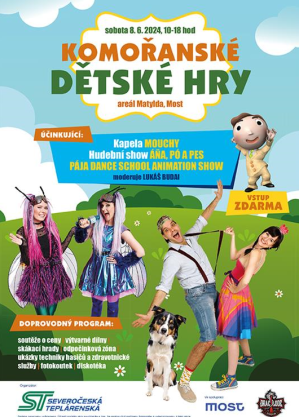 KOMOŘANSKÉ DĚTSKÉ HRY 8. 6. 2024