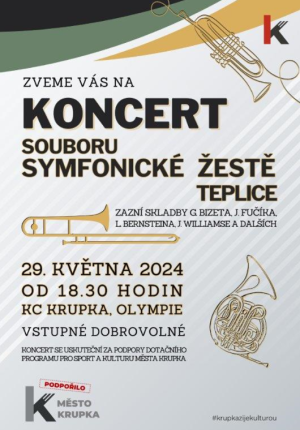 KONCERT SOUBORU SYMFONICKÉ ŽESTĚ TEPLICE 29. 5. 2024