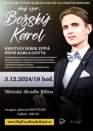 MŮJ VZOR, BOŽSKÝ KAREL 3. 12. 2024