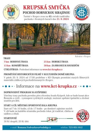 KRUPSKÁ SMYČKA 21. 9. 2024