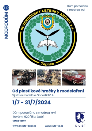 OD PLASTIKOVÉ HRAČKY K MODELAŘENÍ - VÝSTAVA MODELŮ SVLA 1. - 31. 7. 2024