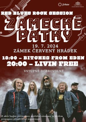 ZÁMECKÉ PÁTKY: RED BLUES ROCK SESSION 19. 7. 2024