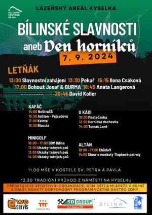 BÍLINSKÉ SLAVNOSTI ANEB DEN HORNÍKŮ 7. 9. 2024