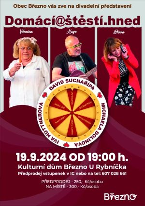 DOMÁCÍ@ŠTĚSTÍ.HNED 19. 9. 2024