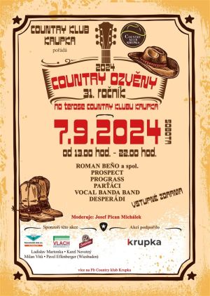 COUNTRY OZVĚNY - 31. ROČNÍK 7. 9. 2024