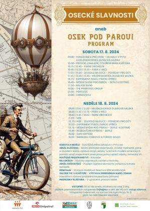 OSECKÉ SLAVNOSTI, 17. – 18. 8. 2024