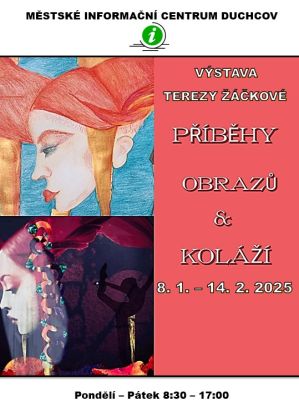 PŘÍBĚHY OBRAZŮ A KOLÁŽÍ, 8. 1. - 14. 2. 2025