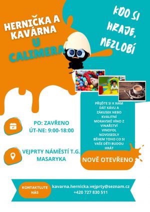 HERNIČKA A KAVÁRNA U CALIMERA