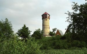 Rozhledna Na Růžovém vrchu - Hora Svaté Kateřiny