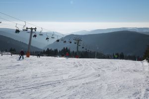 Ski-Areal Boží Dar - Neklid